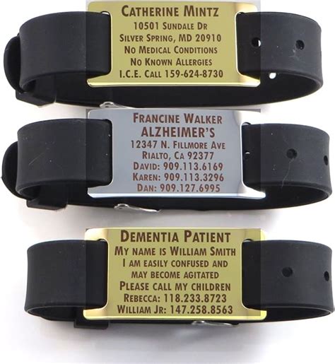 id bracelets for seniors.